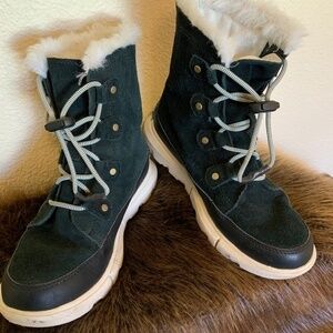 Sorel Suede Leather Winter Boots
